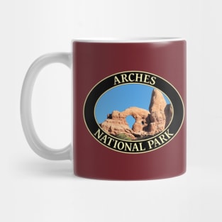 Turret Arch at Arches National Park in Moab, Utah Mug